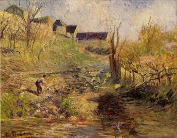 Camille Pissarro : Landscape at Osny